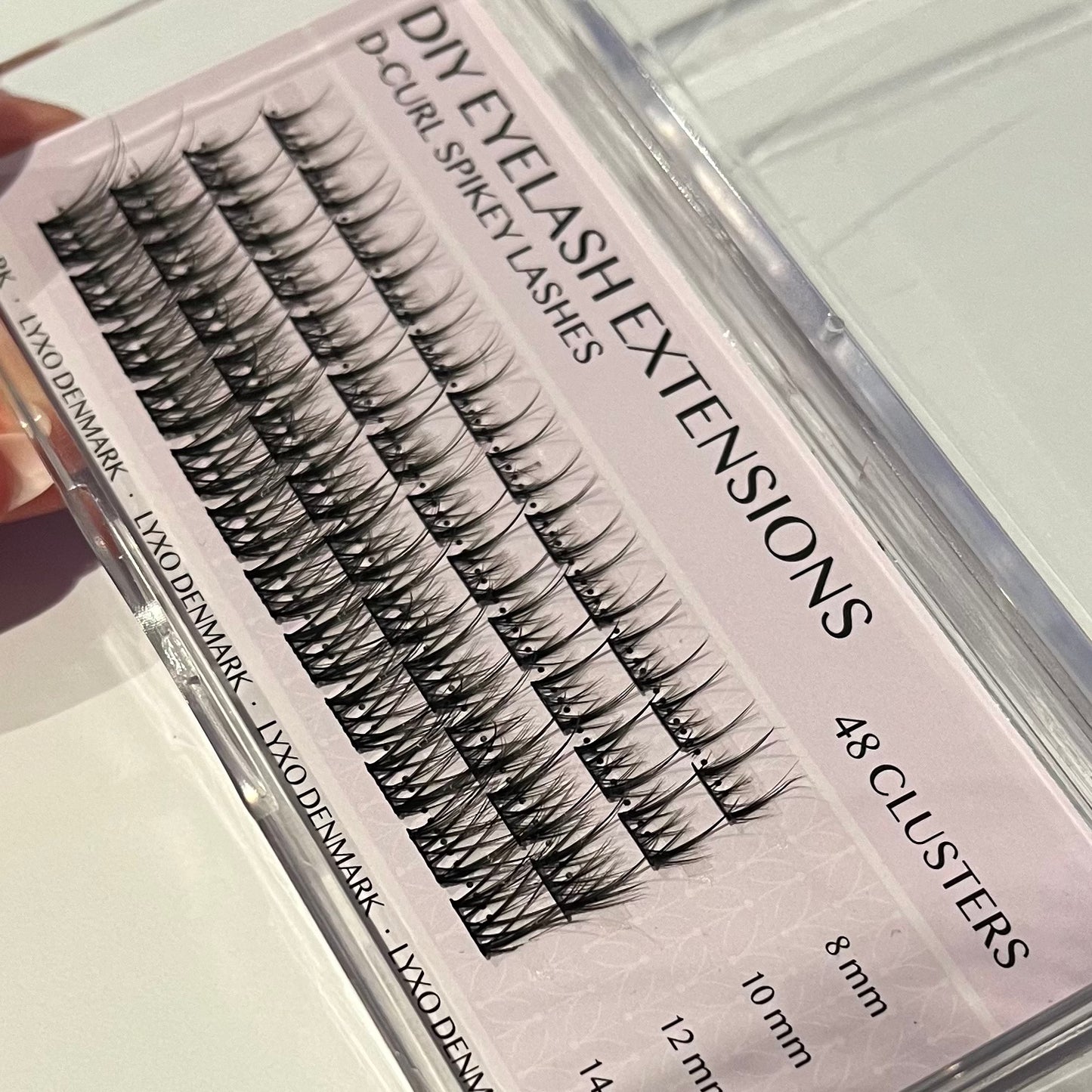 Spikey D-curl Clusters/Lashes
