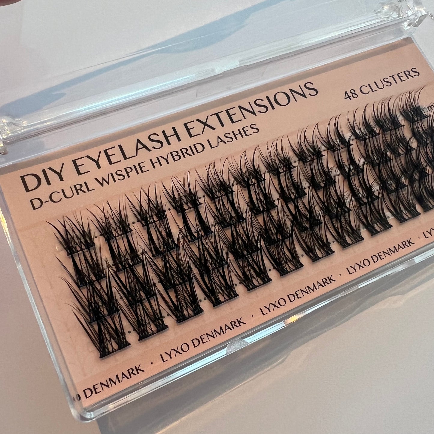 Wispie Hybrid D-curl Clusters/Fransar