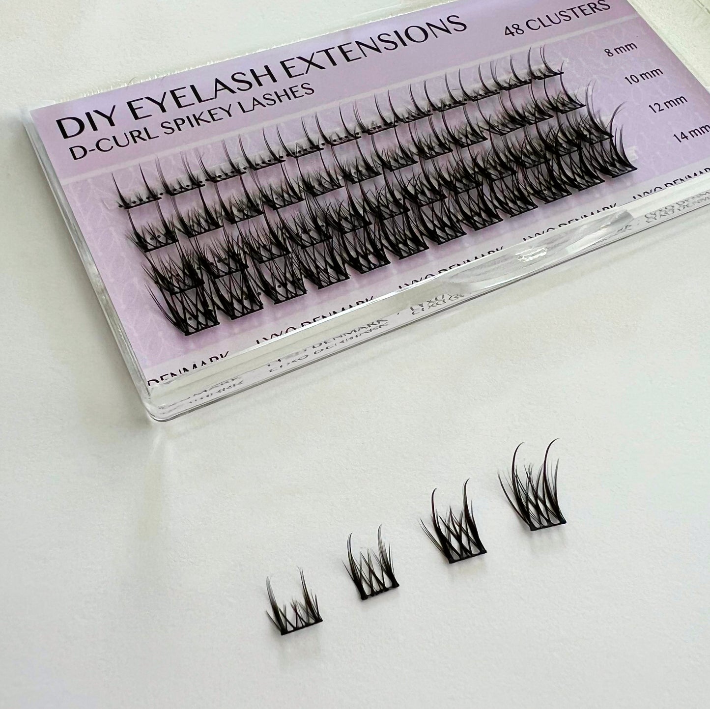 Spikey D-curl Clusters/Lashes