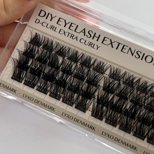 Extra Curly D-curl Clusters/Lashes