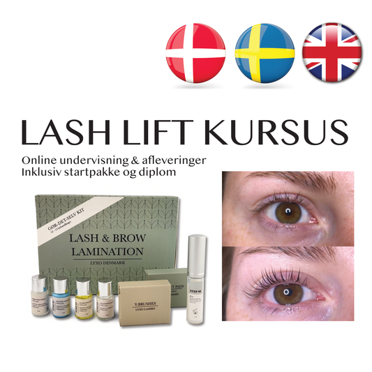 Lash Lift Kursus (ONLINE)
