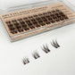 BRUNA Wispie Hybrid D-curl Clusters/Lashes