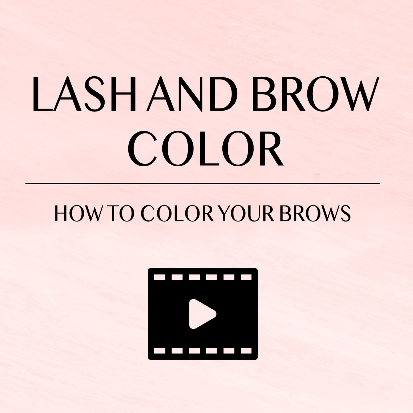 Eyebrow coloring FREE VIDEO