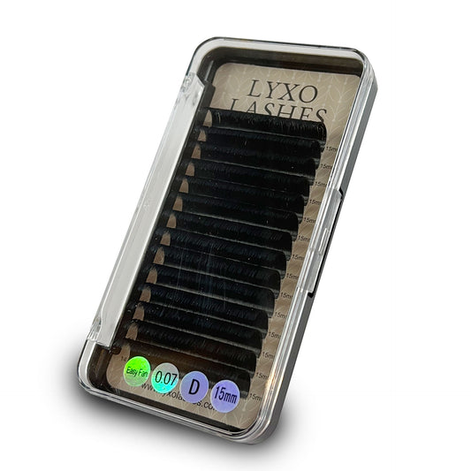 2. SORTING Easy-fan Volume Lash Extensions