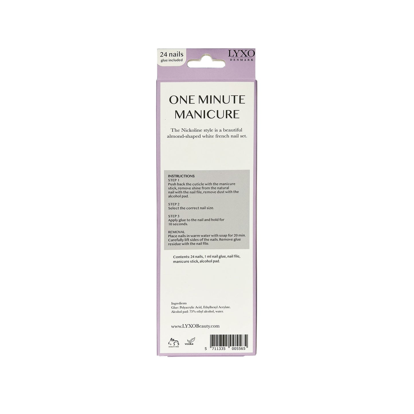 NICKOLINE - Press-on Gel Manicure Negle